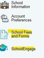 Navigation on PowerSchool